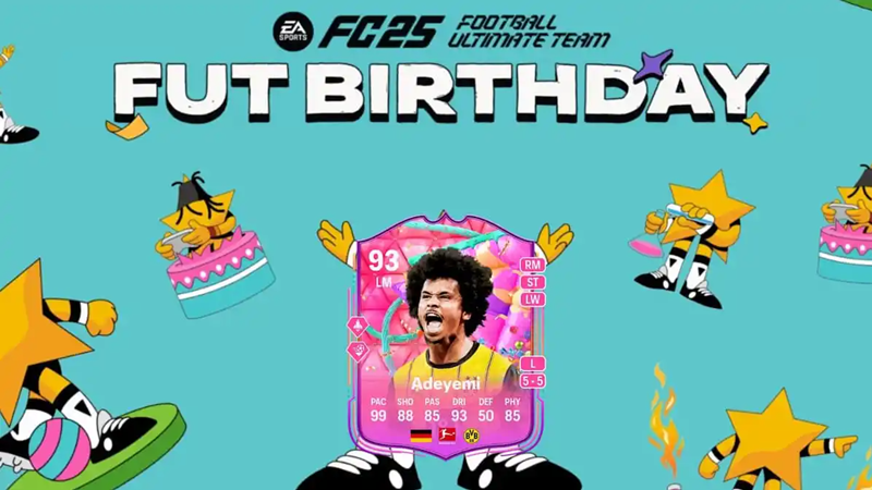 EA FC 25 Karim Adeyemi FUT Birthday SBC